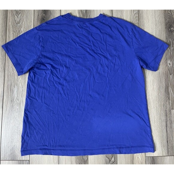 Nike Center Swoosh Embroidered Short Sleeve Tee Loose Fit Mens Sz Medium - Picture 5 of 9